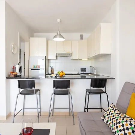 Appartement Frente Al Mar - Terraza - Wi-fi - 1 Min Playa Santa-Cruz de Ténérife