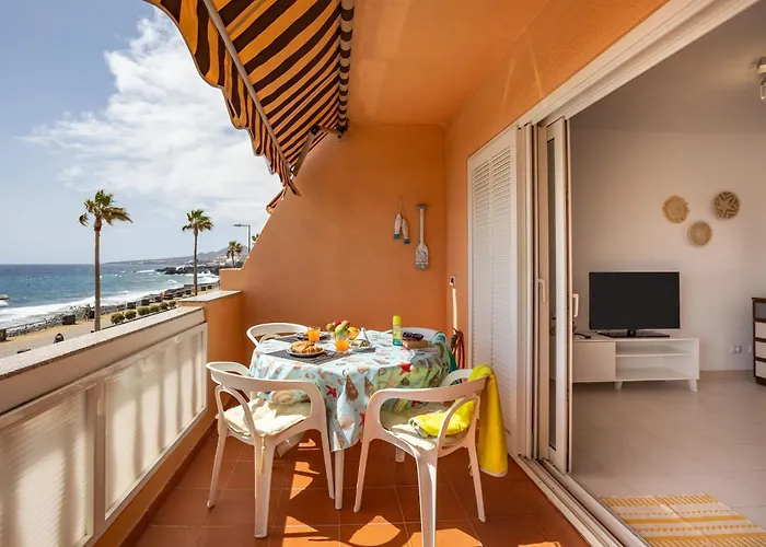 アパート Frente Al Mar - Terraza - Piscina - Playa 1 Min *