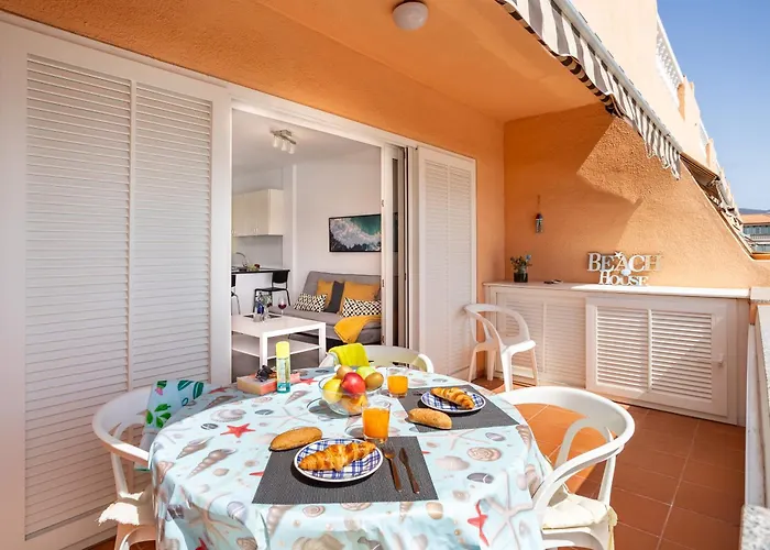 アパート Frente Al Mar - Terraza - Piscina - Playa 1 Min