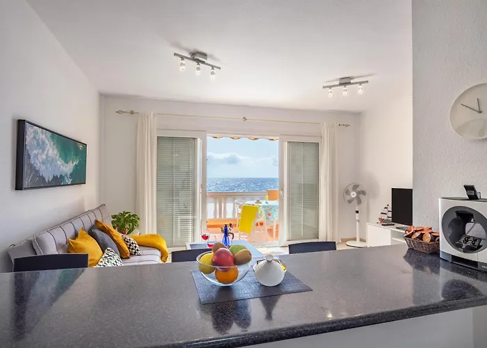 アパート Frente Al Mar - Terraza - Piscina - Playa 1 Min *