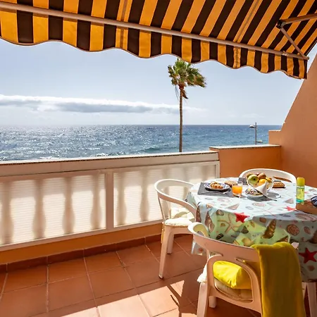 Frente Al Mar - Terraza - Wi-fi - 1 Min Playa 아파트 *