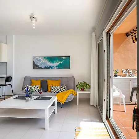 Frente Al Mar - Terraza - Wi-fi - 1 Min Playa 아파트 *
