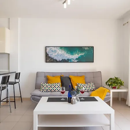 Frente Al Mar - Terraza - Wi-fi - 1 Min Playa 아파트
